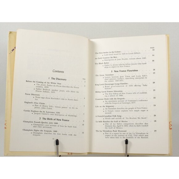 Canadian History Book, Footprints In Time, H Murray Smith, House of Grant 1962 - Picture 4 of 10